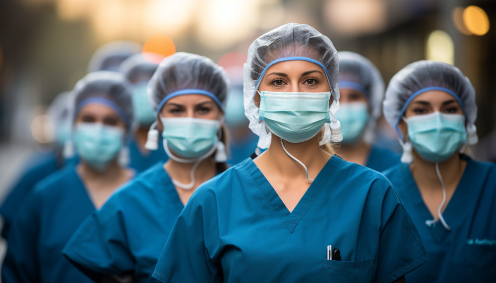 Health - Health Care Workers Struggle to Combat New Variants Cases in the United States